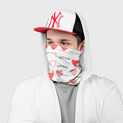 Бандана-труба Self love, цвет: 3D-принт — фото 2