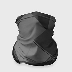 Бандана-труба Серые геометрические фигуры, цвет: 3D-принт