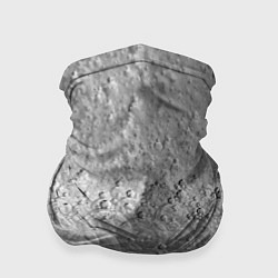 Бандана-труба Серая поверхность жидкой планеты, цвет: 3D-принт