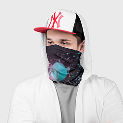 Бандана-труба Микс сердец, цвет: 3D-принт — фото 2