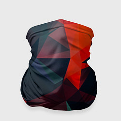 Бандана-труба Абстрактное стекло осколки, цвет: 3D-принт