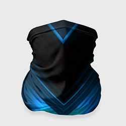 Бандана-труба Neon geometry stripes, цвет: 3D-принт
