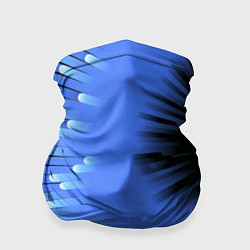 Бандана-труба Чёрная дыра - неон - авангард, цвет: 3D-принт