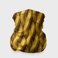 Бандана-труба Сочная текстура из плетеного банана, цвет: 3D-принт