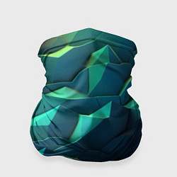 Бандана-труба Большие плиты и камни, цвет: 3D-принт