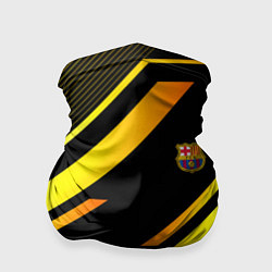 Бандана-труба ФК Барселона эмблема, цвет: 3D-принт