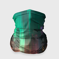 Бандана-труба Кибер город будущего, цвет: 3D-принт