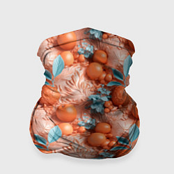 Бандана-труба Сочные фрукты клипарт, цвет: 3D-принт