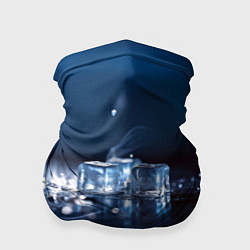 Бандана-труба Кубики льда с дымком, цвет: 3D-принт