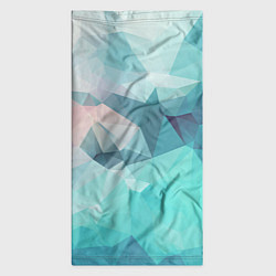 Бандана-труба Небо из геометрических кристаллов, цвет: 3D-принт — фото 2