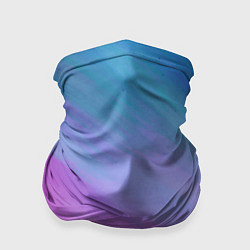 Бандана-труба Абстрактная текстура акварельного градиента, цвет: 3D-принт