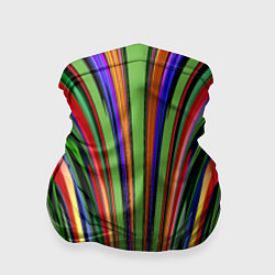 Бандана-труба Зеленые прожилки, цвет: 3D-принт