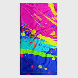 Бандана-труба Красочная абстрактная композиция, цвет: 3D-принт — фото 2