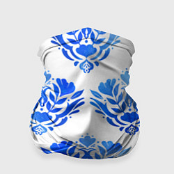 Бандана-труба Floral pattern - watercolor, цвет: 3D-принт
