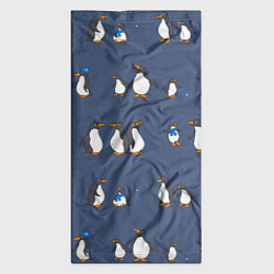 Бандана-труба Забавное семейство пингвинов, цвет: 3D-принт — фото 2