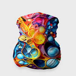 Бандана-труба Космическая фантазия, цвет: 3D-принт