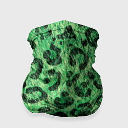 Бандана Зелёный леопард паттерн