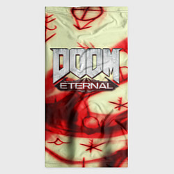 Бандана-труба Doom Eteranal символы марса, цвет: 3D-принт — фото 2