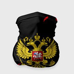 Бандана-труба Герф россия красный огонь, цвет: 3D-принт