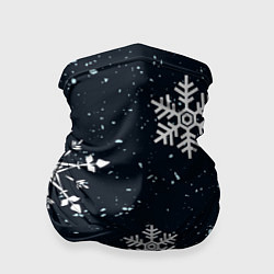 Бандана-труба Снежная радость, цвет: 3D-принт