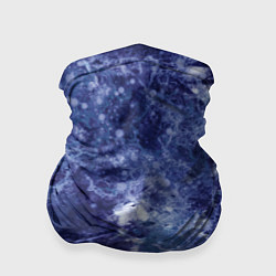 Бандана-труба Абстракция - sea blue, цвет: 3D-принт