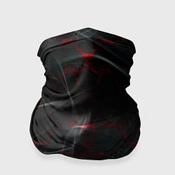Бандана-труба Иллюстрация с дымом, цвет: 3D-принт