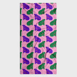 Бандана-труба Животные капибары, цвет: 3D-принт — фото 2