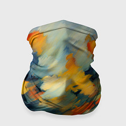 Бандана Жёлтые и синие мазки