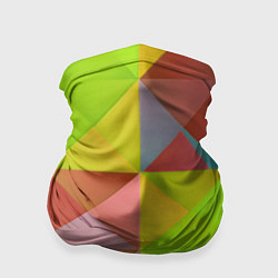 Бандана-труба Разноцветные фигуры, цвет: 3D-принт