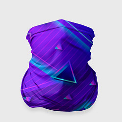 Бандана-труба Neon Pattern colored, цвет: 3D-принт