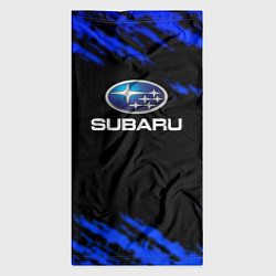 Бандана-труба Subaru текстура авто, цвет: 3D-принт — фото 2
