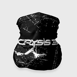Бандана-труба Crysis 3 разрыв бумаги, цвет: 3D-принт