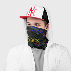 Бандана-труба Xbox краски текстура, цвет: 3D-принт — фото 2