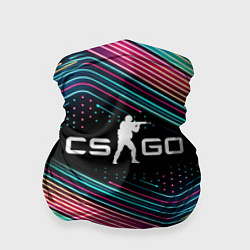 Бандана-труба Counter Strike - stripes, цвет: 3D-принт
