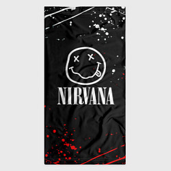 Бандана-труба Nirvana брызги красок, цвет: 3D-принт — фото 2