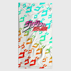 Бандана-труба JoJo Bizarre pattern, цвет: 3D-принт — фото 2