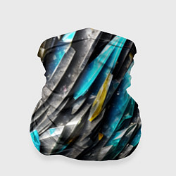 Бандана-труба Камень и драгоценные кристаллы, цвет: 3D-принт