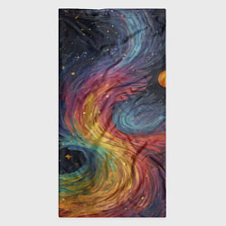 Бандана-труба Звездный вихрь абстрактная живопись, цвет: 3D-принт — фото 2