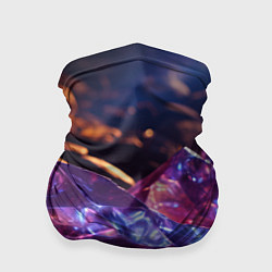 Бандана Фиолетовые комические камни