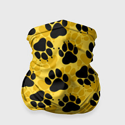 Бандана-труба Dogs paws, цвет: 3D-принт