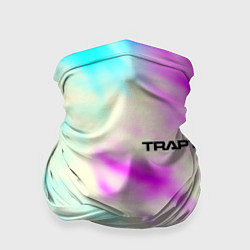 Бандана-труба Trapt текстура градиент неоновые краски, цвет: 3D-принт