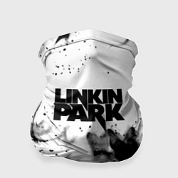 Бандана-труба Linkin park огненный дым рок, цвет: 3D-принт