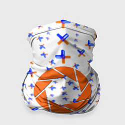 Бандана-труба Portal logo pattern steel, цвет: 3D-принт