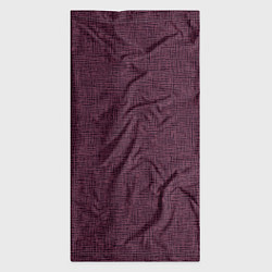 Бандана-труба Текстура бордовый, цвет: 3D-принт — фото 2