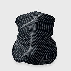 Бандана-труба Черная аннигиляция, цвет: 3D-принт