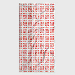 Бандана-труба Паттерн маленькая красная мозаичная плитка, цвет: 3D-принт — фото 2