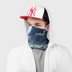 Бандана-труба Фантастическая планета внутри космоса, цвет: 3D-принт — фото 2