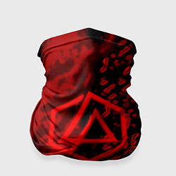 Бандана Linkin park red logo