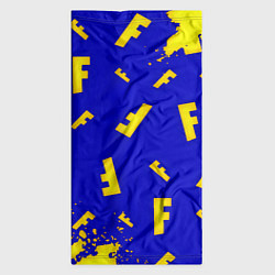 Бандана-труба Fortnite краски неон, цвет: 3D-принт — фото 2