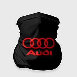 Бандана Audi red logo